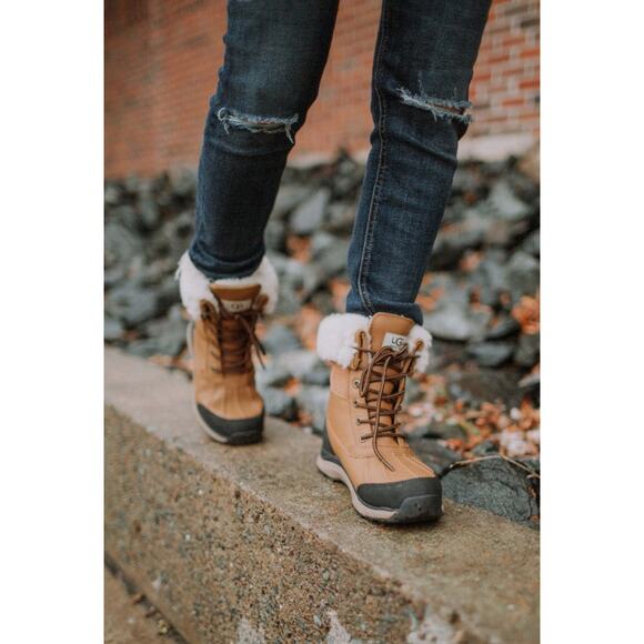 Ugg Women's Adirondack Winter Boots Iii - 07 Chestnut - Picture 6 of 6